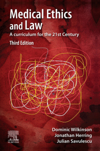 Cover image: Medical Ethics and Law 3rd edition 9780702075964