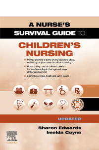 Imagen de portada: A Survival Guide to Children's Nursing - Updated Edition 9780702079146