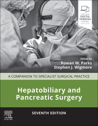 Cover image: Hepatobiliary and Pancreatic Surgery 7th edition 9780702084577
