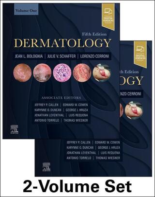 Cover image: Dermatology 5th edition 9780702082252