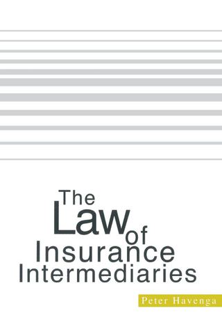Cover image: The Law of Insurance Intermediaries 1st edition 9780702156274