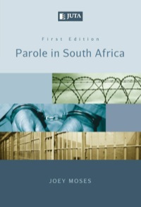 Cover image: Parole in South Africa 1st edition 9780702194344