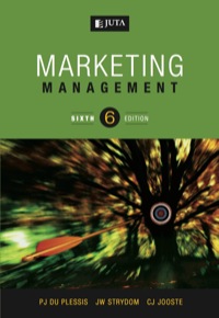 Cover image: Marketing Management 6th edition 9780702178122
