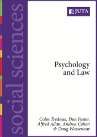 Imagen de portada: Psychology and Law 1st edition 9780702166624