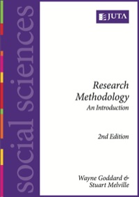 Cover image: Research Methodology: An Introduction 2nd edition 9780702156601