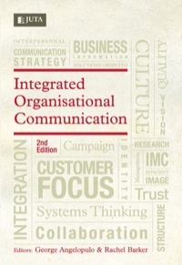 Imagen de portada: Integrated Organisational Communication 2nd edition 9780702189845