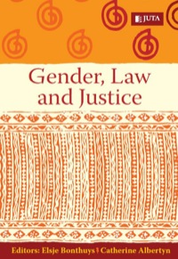 Cover image: Gender, Law and Justice 1st edition 9780702176647