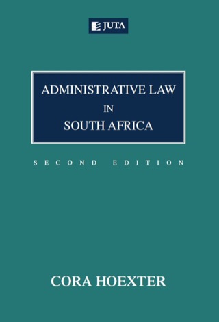 Cover image: Administrative Law in South Africa 2nd edition 9780702194276