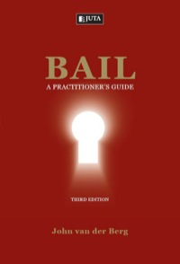 Titelbild: Bail: A Practitioner's Guide 3rd edition 9780702195464