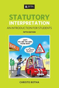 Imagen de portada: Statutory Interpretation: An Introduction for Students 5th edition 9780702198588