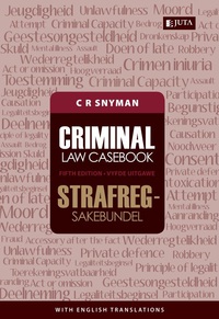 Imagen de portada: Criminal Law Casebook / Strafregsakebundel 5th edition 9780702199967