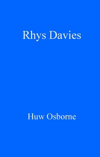 Cover image: Rhys Davies 1st edition 9780708321676