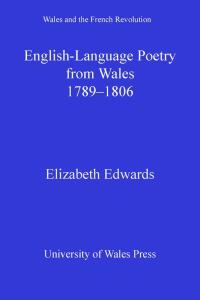 Imagen de portada: English-language Poetry from Wales 1789-1806 1st edition 9780708325681