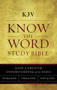 Cover image: KJV, Know The Word Study Bible, Red Letter 9780718091606