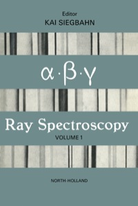 Cover image: Alpha-, Beta- and Gamma-Ray Spectroscopy 9780720400830