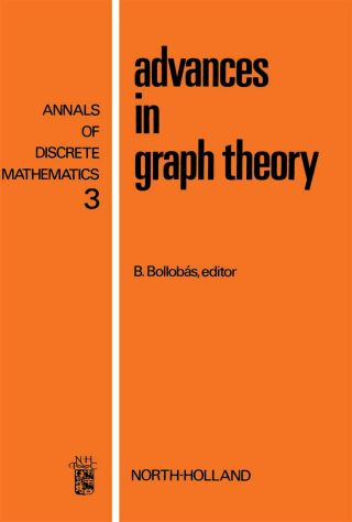 Imagen de portada: Advances in graph theory 9780720408430
