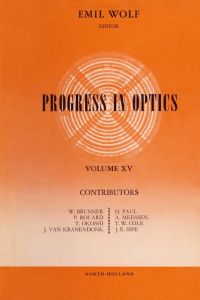 Immagine di copertina: Progress in Optice 9780720415155