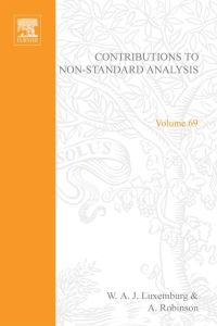 Imagen de portada: Contributions to Non-Standard Analysis 9780720420654