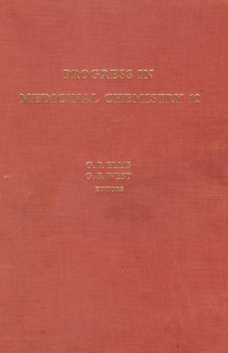 Cover image: PROGRESS IN MEDICINAL CHEMISTRY 9780720474121