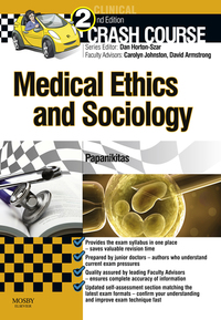Cover image: Crash Course Medical Ethics and Sociology 2nd edition 9780723436348