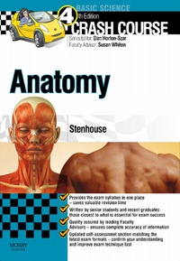 Cover image: Crash Course Anatomy 4th edition 9780723438540