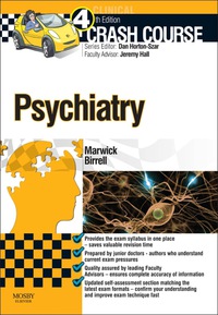 Cover image: Crash Course Psychiatry 4th edition 9780723438632