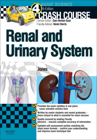 Cover image: Crash Course Renal and Urinary System Updated Edition 4th edition 9780723438595