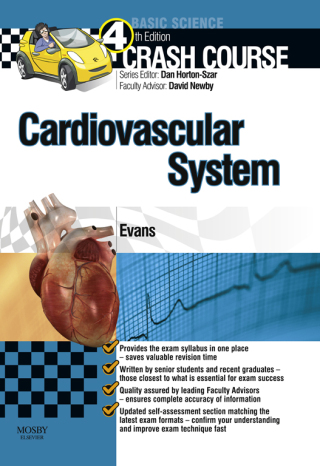 Titelbild: Crash Course Cardiovascular System Updated Edition 4th edition 9780723438601