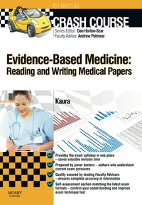Cover image: Crash Course Evidence-Based Medicine: Reading and Writing Medical Papers Updated Edition 9780723438694