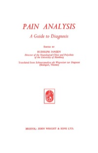 Imagen de portada: Pain Analysis: A Guide to Diagnosis 9780723602460