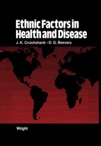 Cover image: Ethnic Factors in Health and Disease 9780723609162
