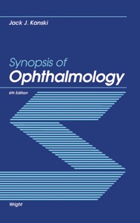 Imagen de portada: Synopsis of Ophthalmology 6th edition 9780723609377