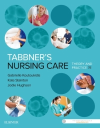 Cover image: Tabbner's Nursing Care: Theory and Practice 7th edition 9780729542272