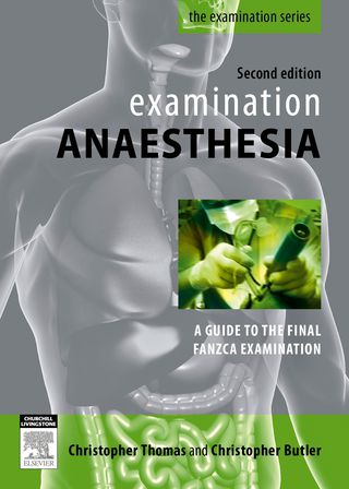 Cover image: Examination Anaesthesia 2nd edition 9780729579476