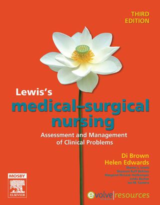 Cover image: Lewis's Medical Surgical Nursing 3rd edition 9780729539951