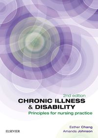 Cover image: Chronic Illness and Disability 2nd edition 9780729541619