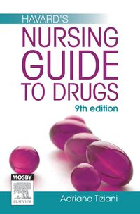 表紙画像: Havard's Nursing Guide to Drugs 9th edition 9780729541411
