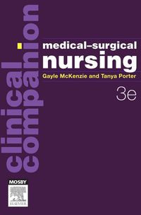 Imagen de portada: Clinical Companion: Medical-Surgical Nursing 3rd edition 9780729542166