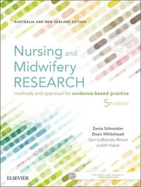 صورة الغلاف: Nursing and Midwifery Research: Methods and Appraisal for Evidence-Based Practice 5th edition 9780729542302