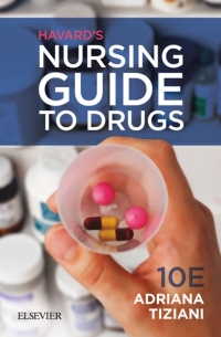 صورة الغلاف: Havard's Nursing Guide to Drugs - Mobile optimised site 10th edition 9780729542548