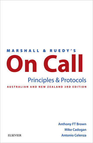 Cover image: Marshall & Ruedy's On Call: Principles & Protocols 3rd edition 9780729542623