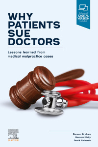Immagine di copertina: Why Patients Sue Doctors; Lessons learned from medical malpractice cases 9780729543354