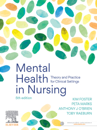 Imagen de portada: Mental Health in Nursing 5th edition 9780729543392