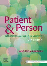 Cover image: Patient & Person 7th edition 9780729543545