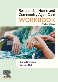 Imagen de portada: Residential, Home and Community Aged Care Workbook 3rd edition 9780729543804