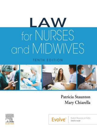 Cover image: Law for Nurses and Midwives 10th edition 9780729544702