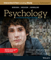 Cover image: Psychology: Australian and New Zealand Edition including iStudy 4th edition 9780730304685