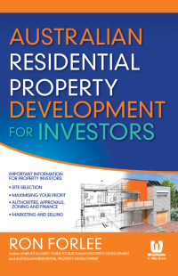 Cover image: Australian Residential Property Development for Investors 1st edition 9780730315094