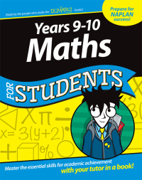 Imagen de portada: Years 9 - 10 Maths For Students 1st edition 9780730326779