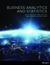 Cover image: Business Analytics and Statistics 1st edition 9780730363330